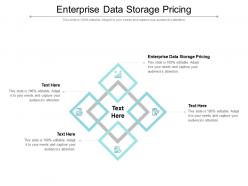 Enterprise data storage pricing ppt powerpoint presentation infographics information cpb