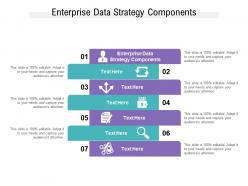 Enterprise data strategy components ppt powerpoint presentation styles grid cpb