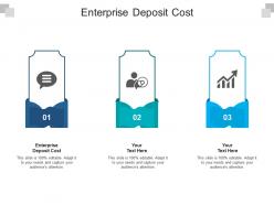 Enterprise deposit cost ppt powerpoint presentation gallery visual aids cpb