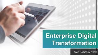 Enterprise digital transformation powerpoint presentation slides