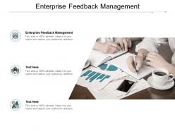 Enterprise feedback management ppt powerpoint presentation portfolio master slide cpb
