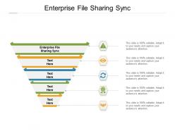 Enterprise file sharing sync ppt powerpoint presentation diagram ppt cpb