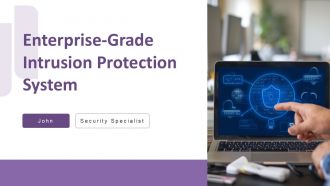 Enterprise Grade Intrusion Protection System PPT PowerPoint ST AI