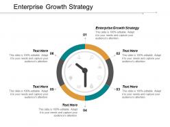 Enterprise growth strategy ppt powerpoint presentation infographics slides cpb