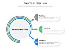 Enterprise help desk ppt powerpoint presentation portfolio design ideas cpb