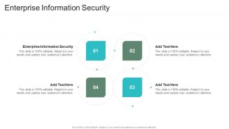 Enterprise Information Security In Powerpoint And Google Slides Cpb