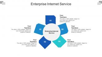 Enterprise internet service ppt powerpoint presentation layouts design ideas cpb