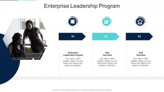 Enterprise Leadership Program In Powerpoint And Google Slides Cpb