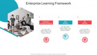 Enterprise Learning Framework In Powerpoint And Google Slides Cpb