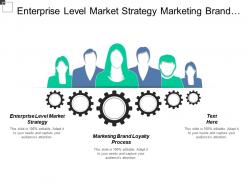 Enterprise level market strategy marketing brand loyalty process cpb