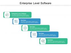 Enterprise level software ppt powerpoint presentation ideas templates cpb