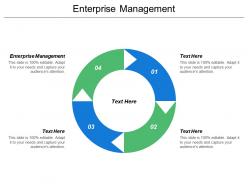 Enterprise management ppt powerpoint presentation model graphics cpb