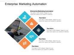 Enterprise marketing automation ppt powerpoint presentation infographic template picture cpb