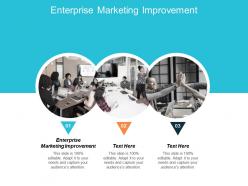 Enterprise marketing improvement ppt powerpoint presentation infographic template rules cpb