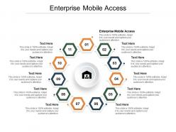 Enterprise mobile access ppt powerpoint presentation inspiration outline cpb