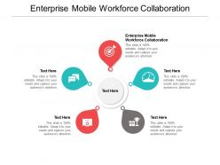 Enterprise mobile workforce collaboration ppt powerpoint presentation model shapes cpb