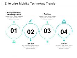 Enterprise mobility technology trends ppt powerpoint presentation show designs cpb