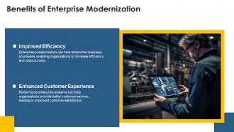 Enterprise Modernization Powerpoint Presentation And Google Slides ICP Graphical Image