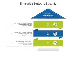 Enterprise network security ppt powerpoint presentation summary shapes cpb