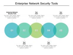 Enterprise network security tools ppt powerpoint presentation outline show cpb