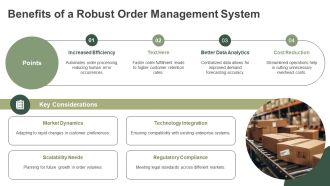 Enterprise Order Management System Implementation PPT Presentation AT Content Ready Compatible