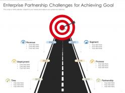 Enterprise Partnership Challenges For Achieving Goal
