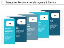 Enterprise performance management system ppt powerpoint presentation infographics show cpb