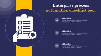 Enterprise Process Automation Powerpoint Ppt Template Bundles Pre designed Idea