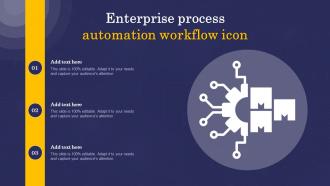 Enterprise Process Automation Workflow Icon