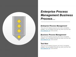 Enterprise process management business process management share measurement