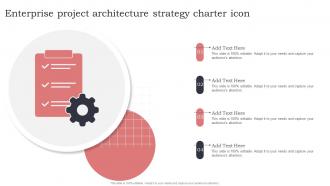 Enterprise Project Architecture Strategy Charter Icon