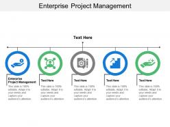 Enterprise project management ppt powerpoint presentation infographic template show cpb