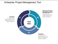 Enterprise project management tool ppt powerpoint presentation ideas background designs cpb