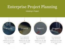Enterprise project planning presentation backgrounds