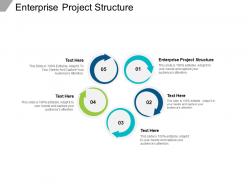 Enterprise project structure ppt powerpoint presentation styles vector cpb