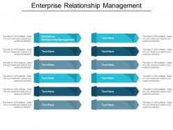 Enterprise relationship management ppt powerpoint presentation infographics templates cpb
