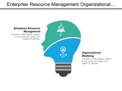 Enterprise resource management organizational modeling marketing financial services cpb