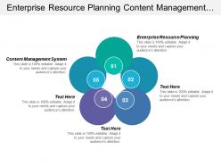 Enterprise resource planning content management system cost recovery