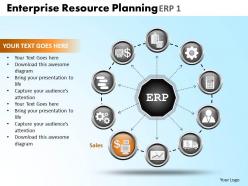 Enterprise resource planning erp 1 powerpoint slides and ppt templates db