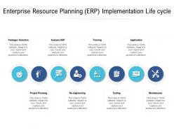 Enterprise resource planning erp implementation life cycle