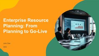 Enterprise Resource Planning From Planning To Go Live PPT Sample AT