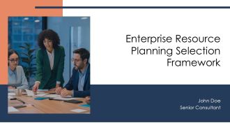 Enterprise Resource Planning Selection Framework PPT Outline AT