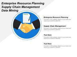 Enterprise resource planning supply chain management data mining