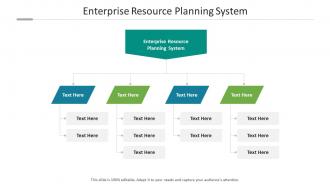 Enterprise resource planning system ppt powerpoint presentation ideas graphics cpb