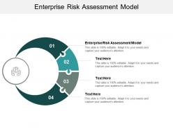 Enterprise risk assessment model ppt powerpoint presentation outline ideas cpb