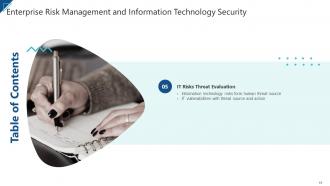 Enterprise Risk Management And Information Technology Security Complete Deck