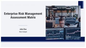 Enterprise Risk Management Assessment Matrix PPT Example AT