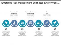 Enterprise Risk Management Business Environment Sustainability Lending Risk
