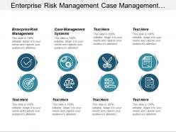 Enterprise risk management case management systems customer insight analysis cpb