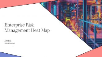 Enterprise Risk Management Heat Map PPT Slides AT